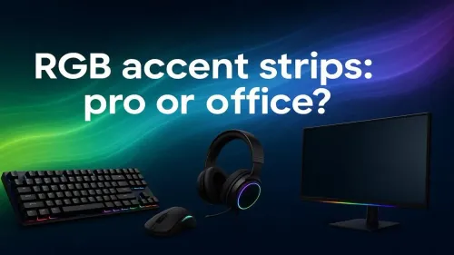 RGB Accent Strips: Pros vs Office Use Guide