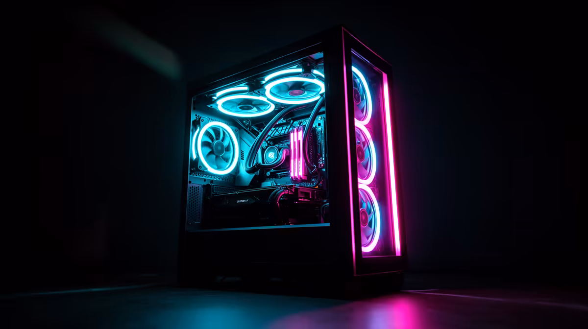RGB gaming setups hardware plan: when case fans buying