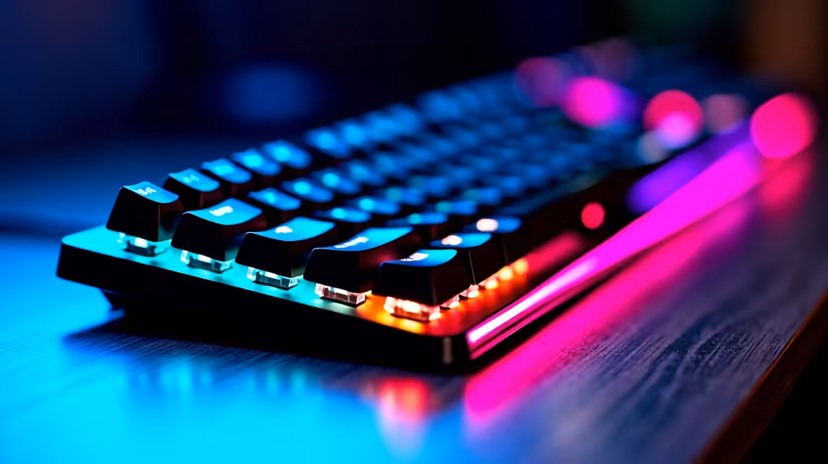 RGB Keyboard: Aesthetic Gaming in SA