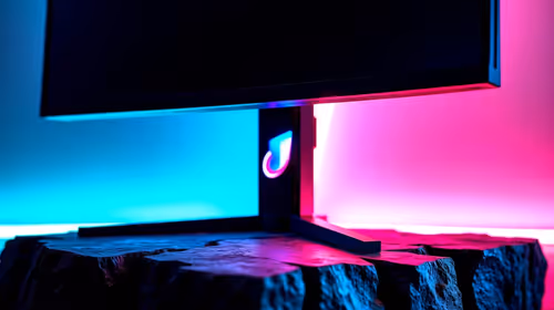 RGB Monitor Stand: Create the Ultimate Punk Gaming Vibe