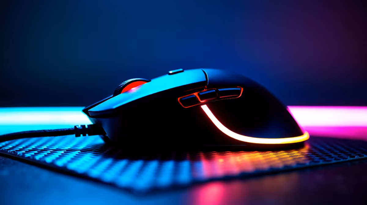 RGB Mouse: Aesthetic Gaming in SA