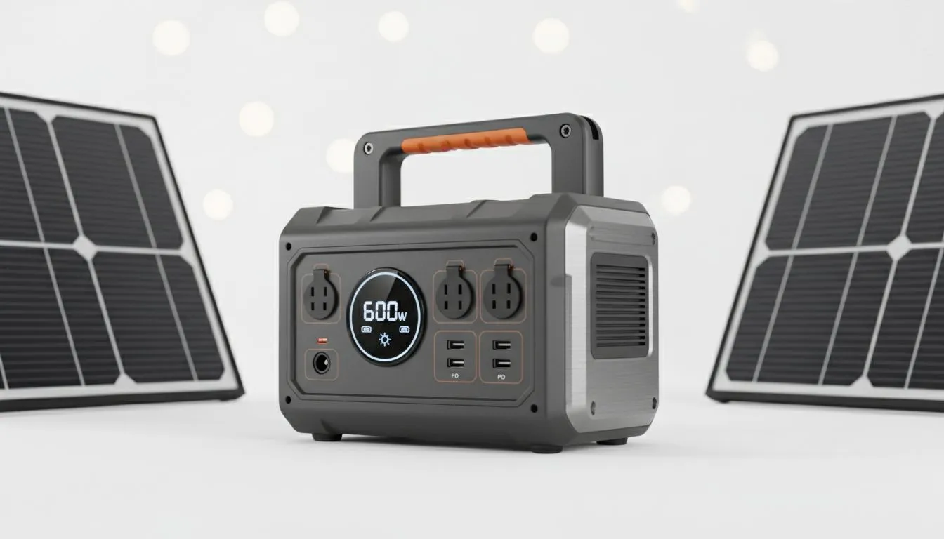 600W Power Station for Road Trips