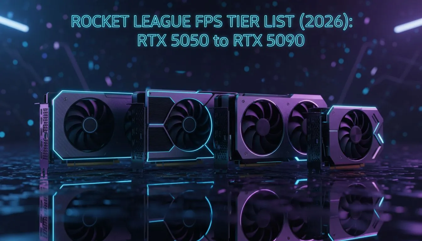 RTX 5050-5090 FPS Rankings