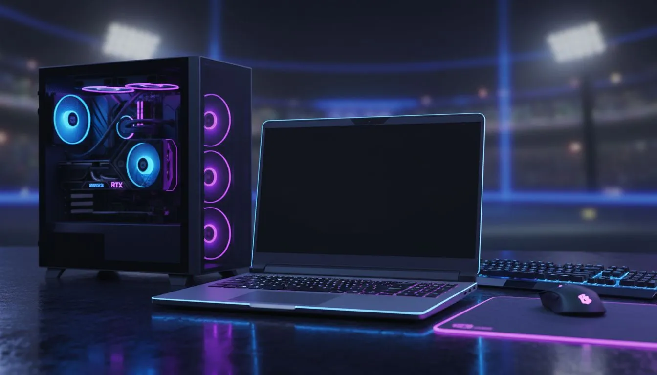 Laptop vs Desktop: Rocket League Setup