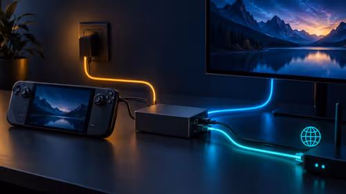 ROG Bulwark DG310: check charger power and display support before docking