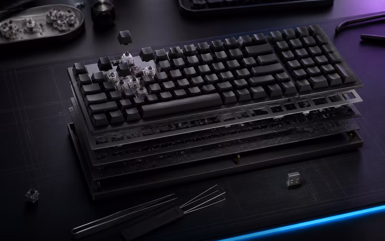 Deep customisation starts with layout and switch needs