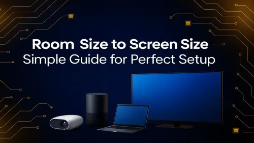 Perfect Room Size to Screen Size Guide