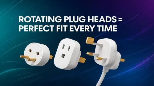Rotating Plug Heads for Perfect Fit