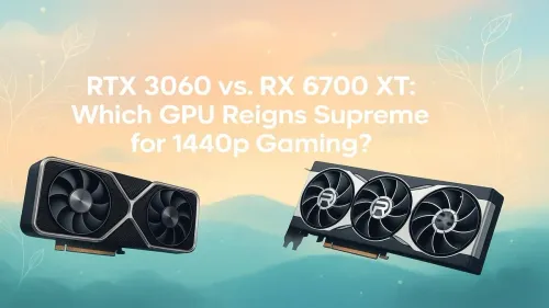 RTX 3060 vs RX 6700 XT: The Best GPU for 1440p Gaming?