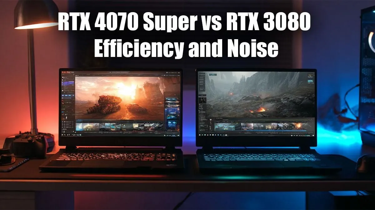 RTX 4070 Super vs 3080: Efficiency & Noise