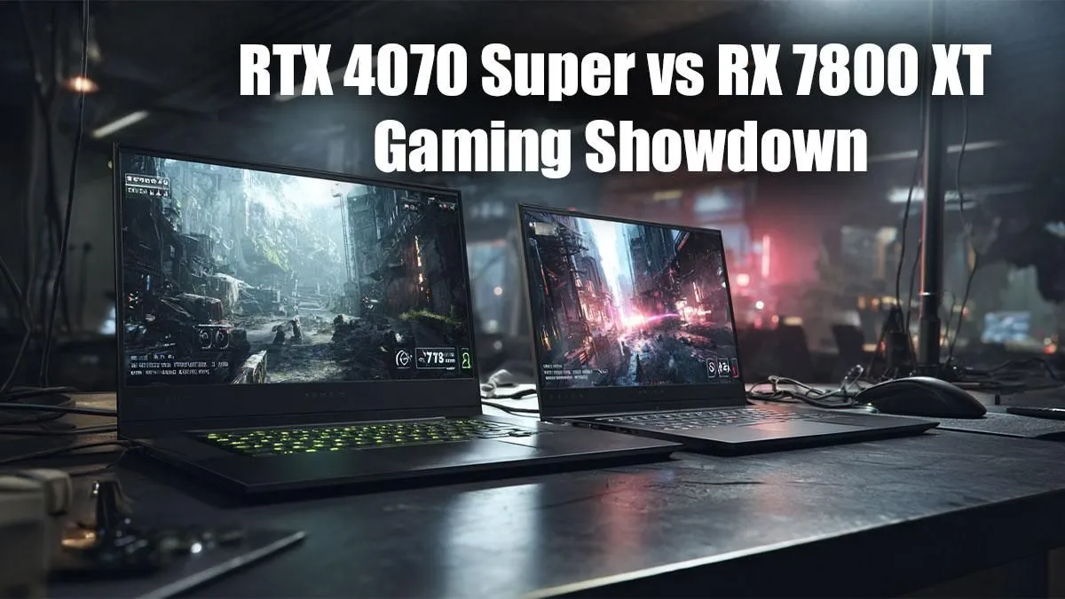 RTX 4070 Super vs RX 7800 XT