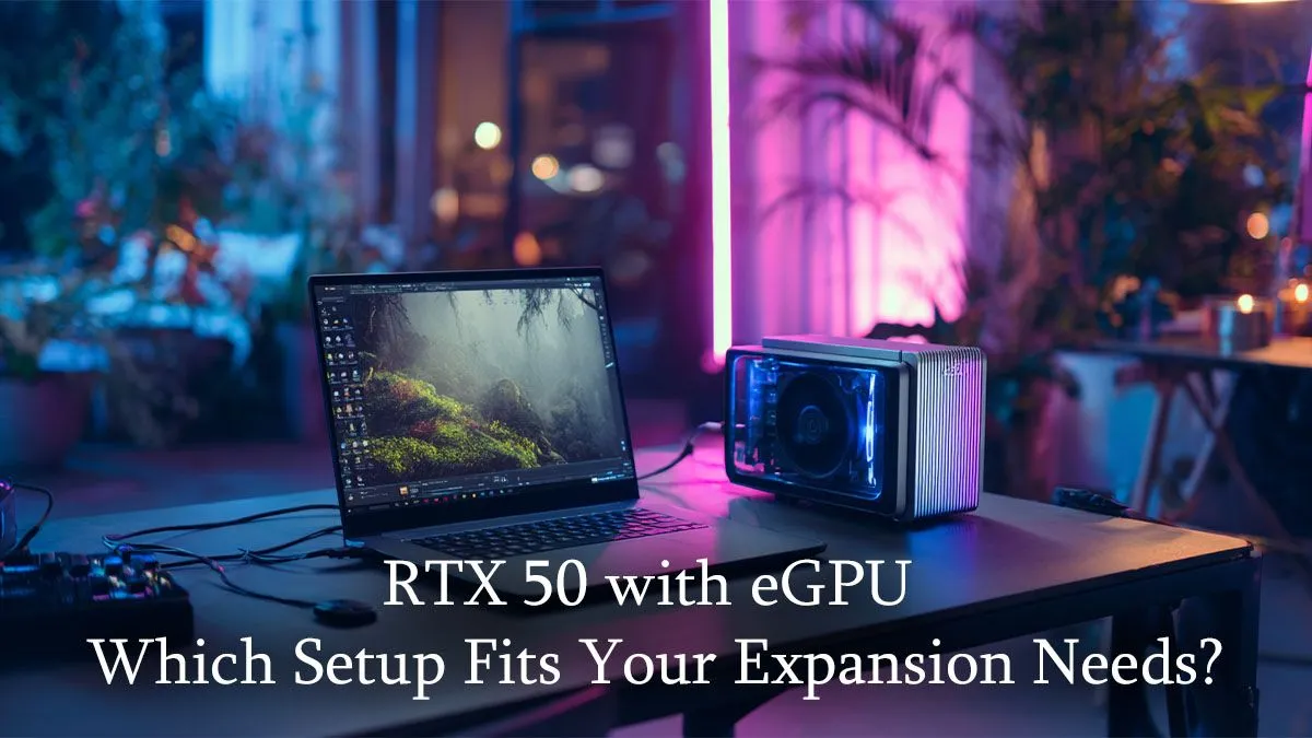 RTX 50 + eGPU Expansion