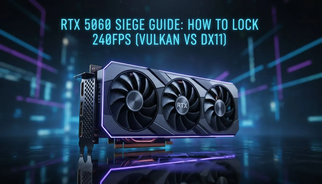 Lock 240FPS on RTX 5060: Vulkan vs DX11