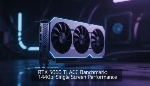 RTX 5060 Ti 1440p Benchmark: Single-Screen Performance