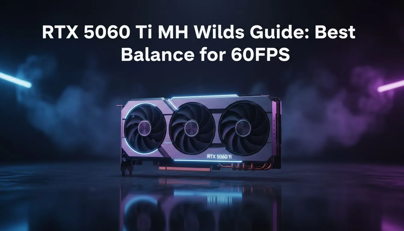 MH Wilds: 60FPS Settings for RTX 5060 Ti