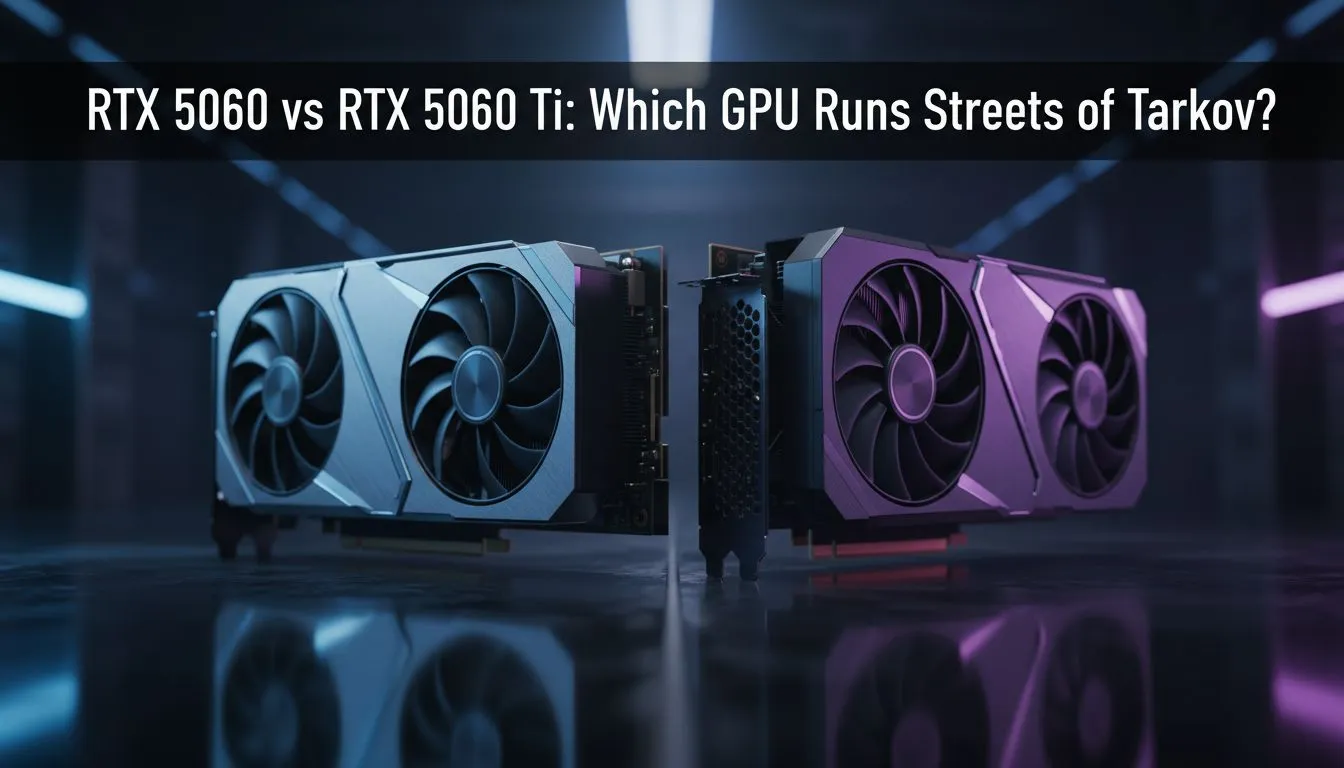 Tarkov Performance: RTX 5060 vs 5060 Ti