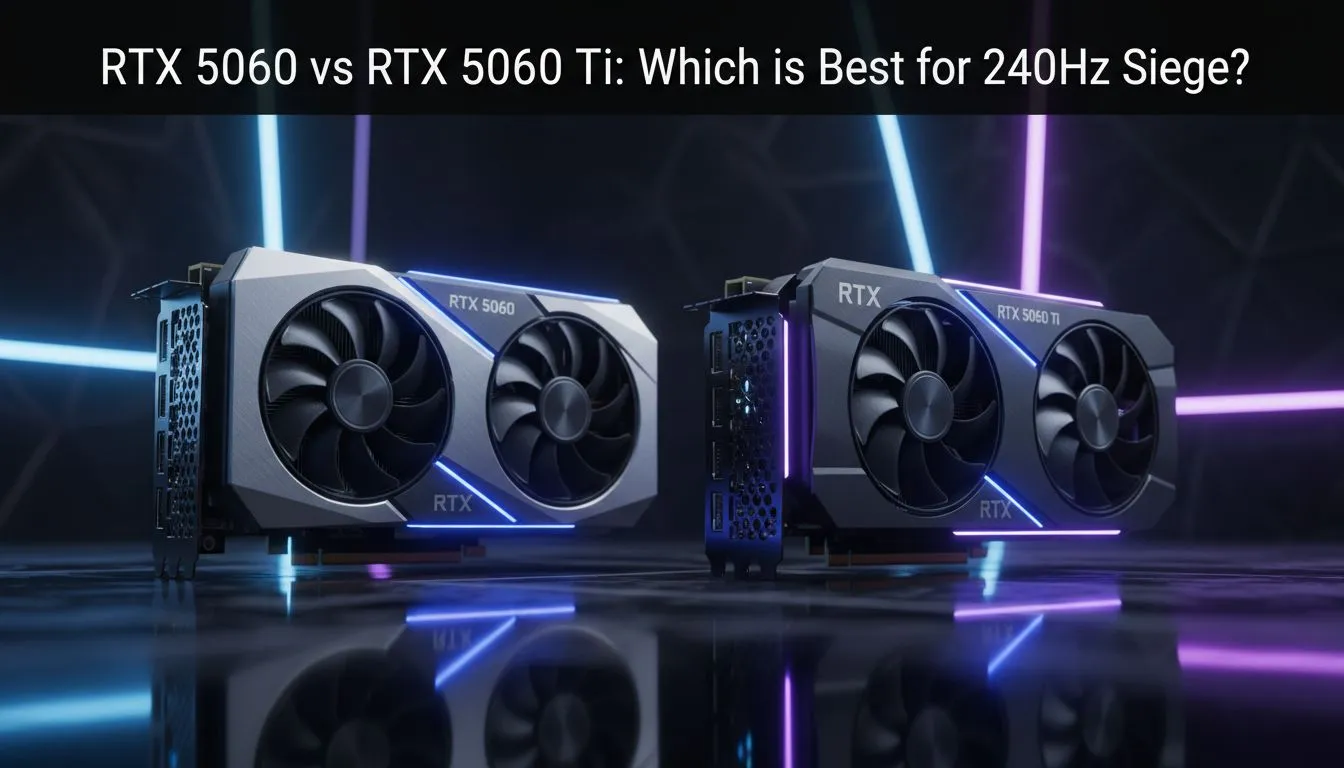 Best RTX 5060 for 240Hz Siege