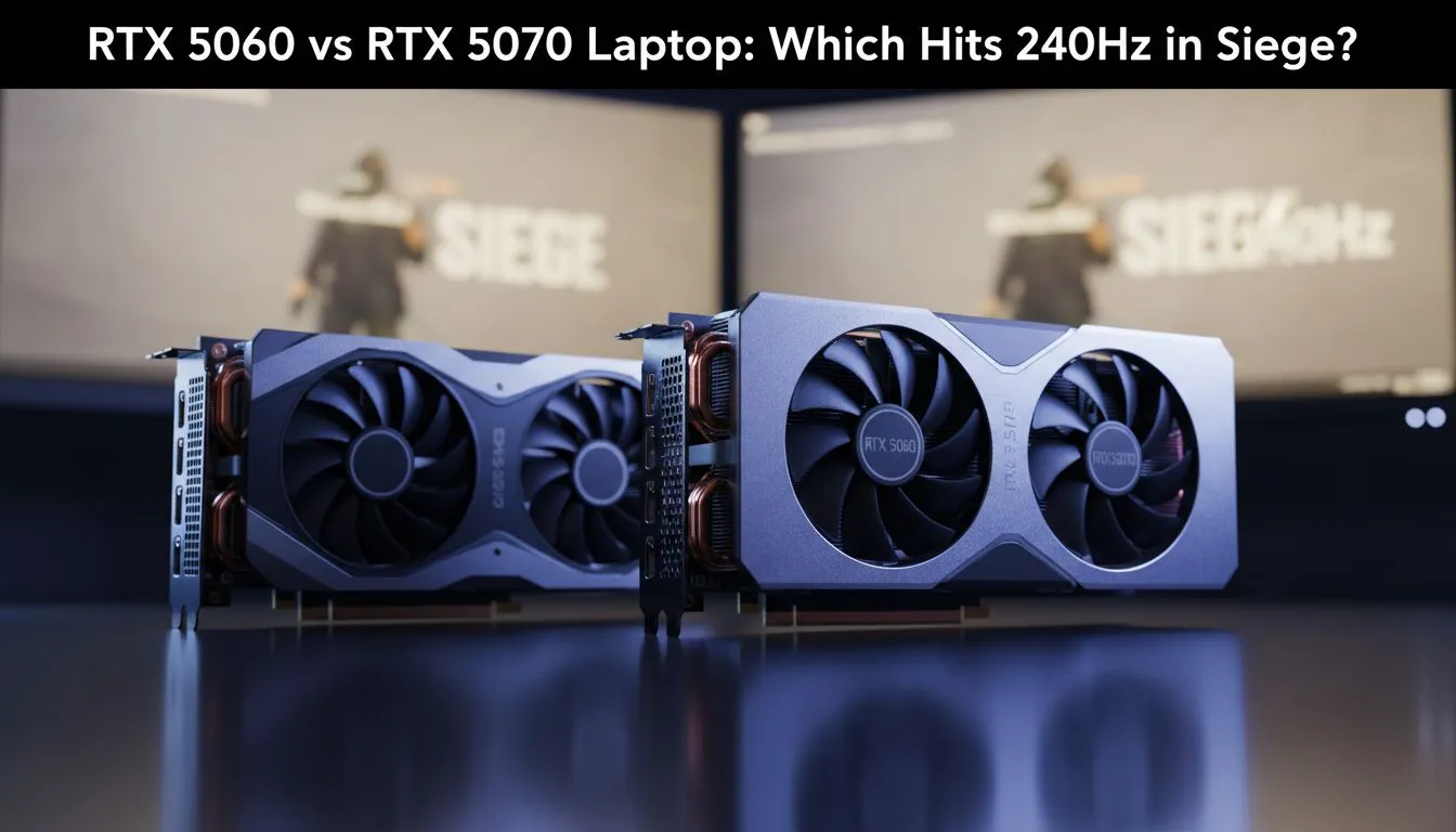 240Hz Siege: RTX 5060 vs RTX 5070