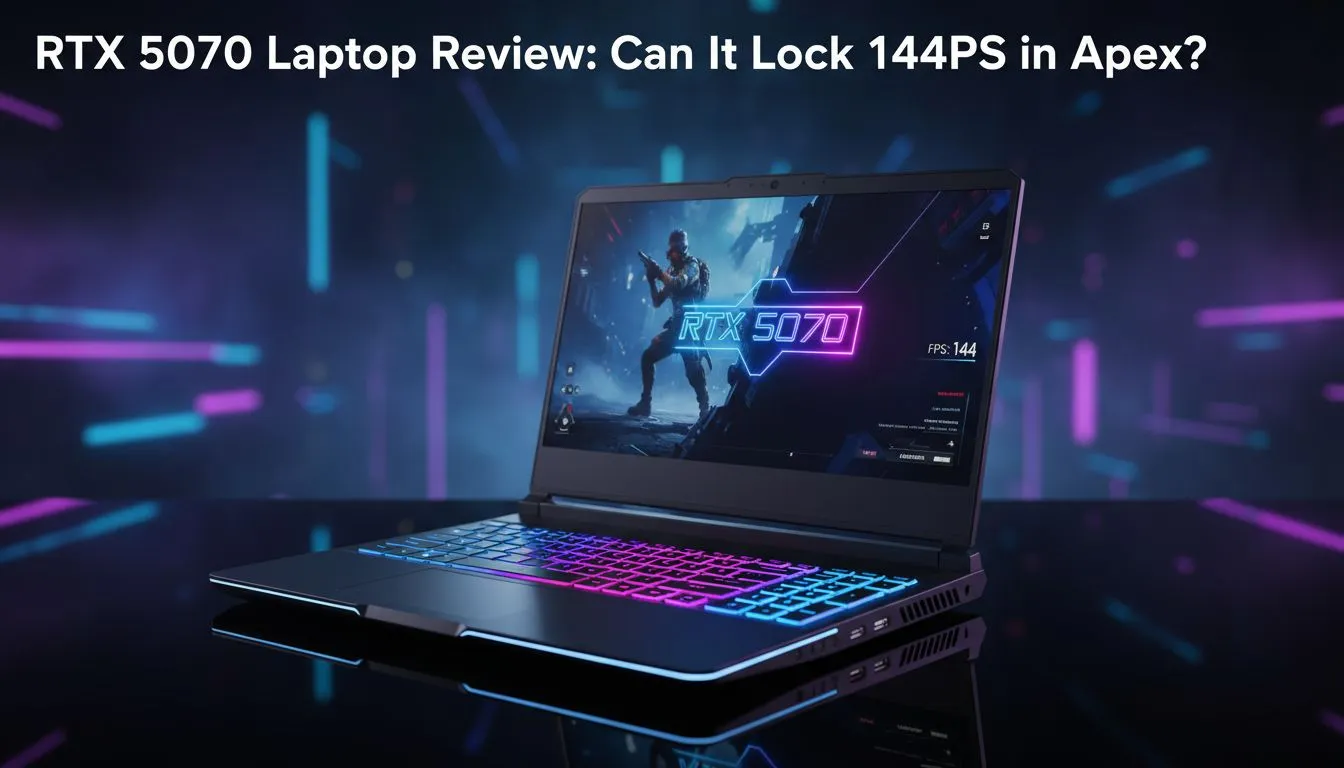 144FPS in Apex on RTX 5070 Laptop