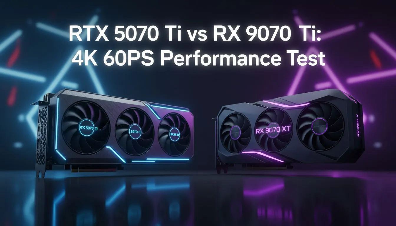 4K 60FPS Benchmarks: 5070 Ti vs 9070 XT