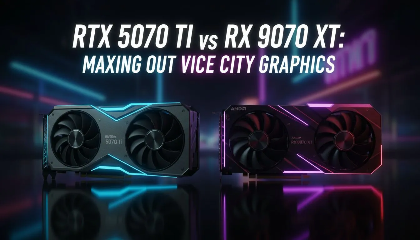 RTX 5070 Ti vs RX 9070 XT showdown