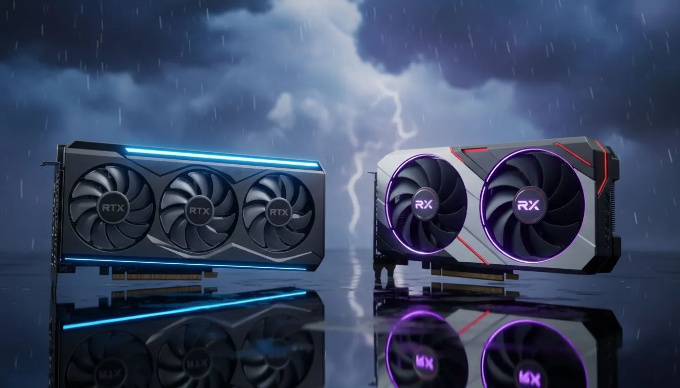 Max Weather Effects: 5070 Ti vs 9070 XT