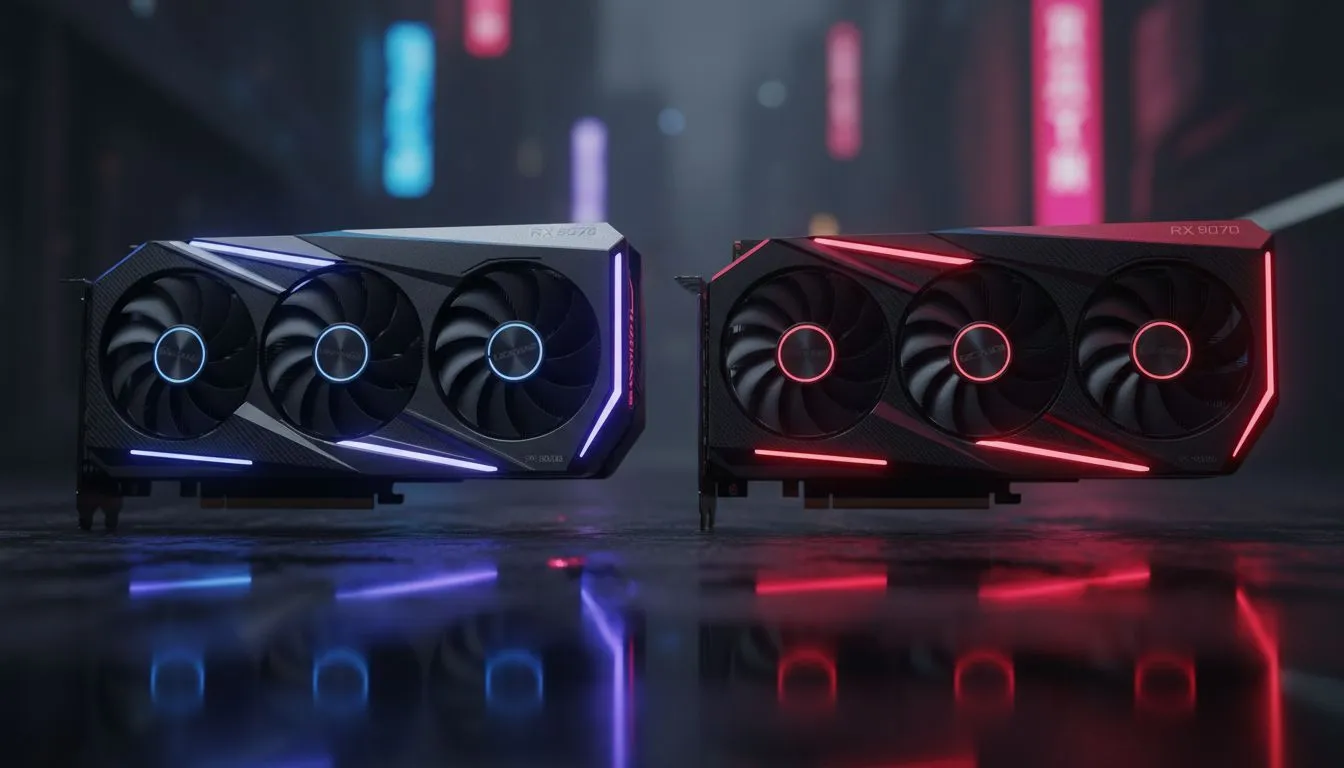RTX 5070 vs RX 9070 — Ray Tracing Faceoff