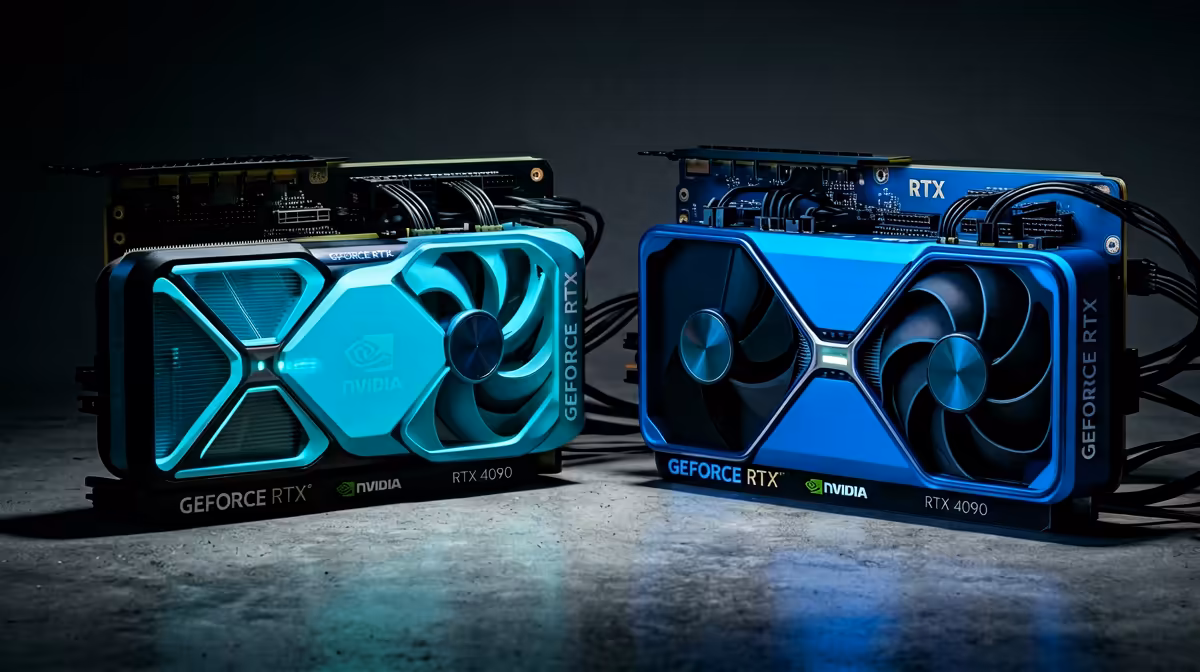 RTX 5070 vs RX 9070 in Lethal Company at 1440p comparison