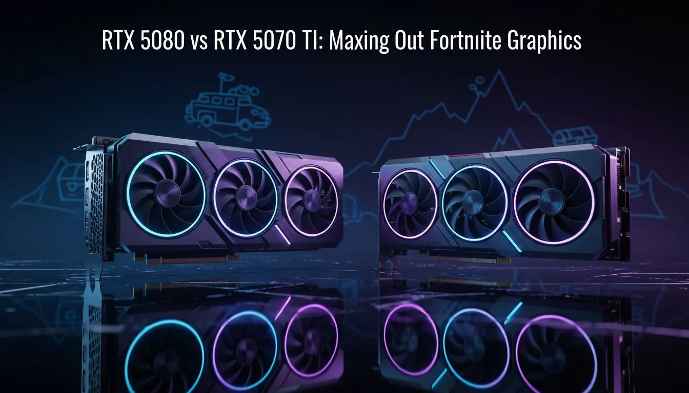 Max Fortnite Graphics: 5080 vs 5070 Ti