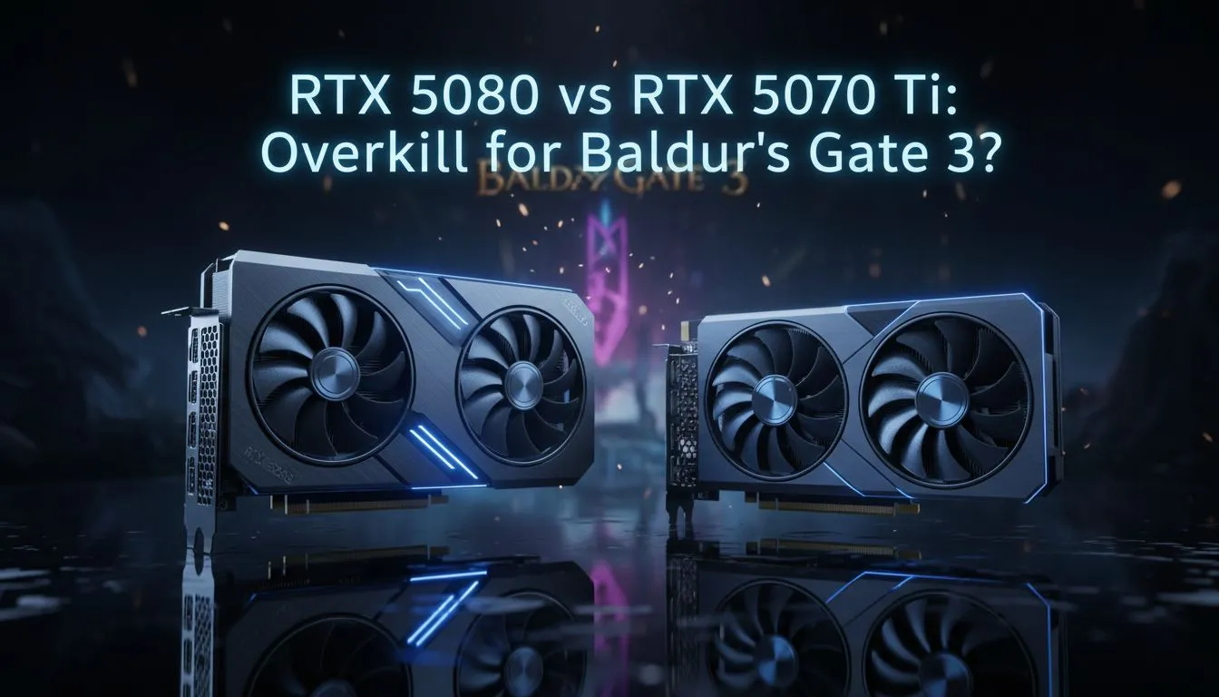 Overkill? RTX 5080 vs 5070 Ti for BG3