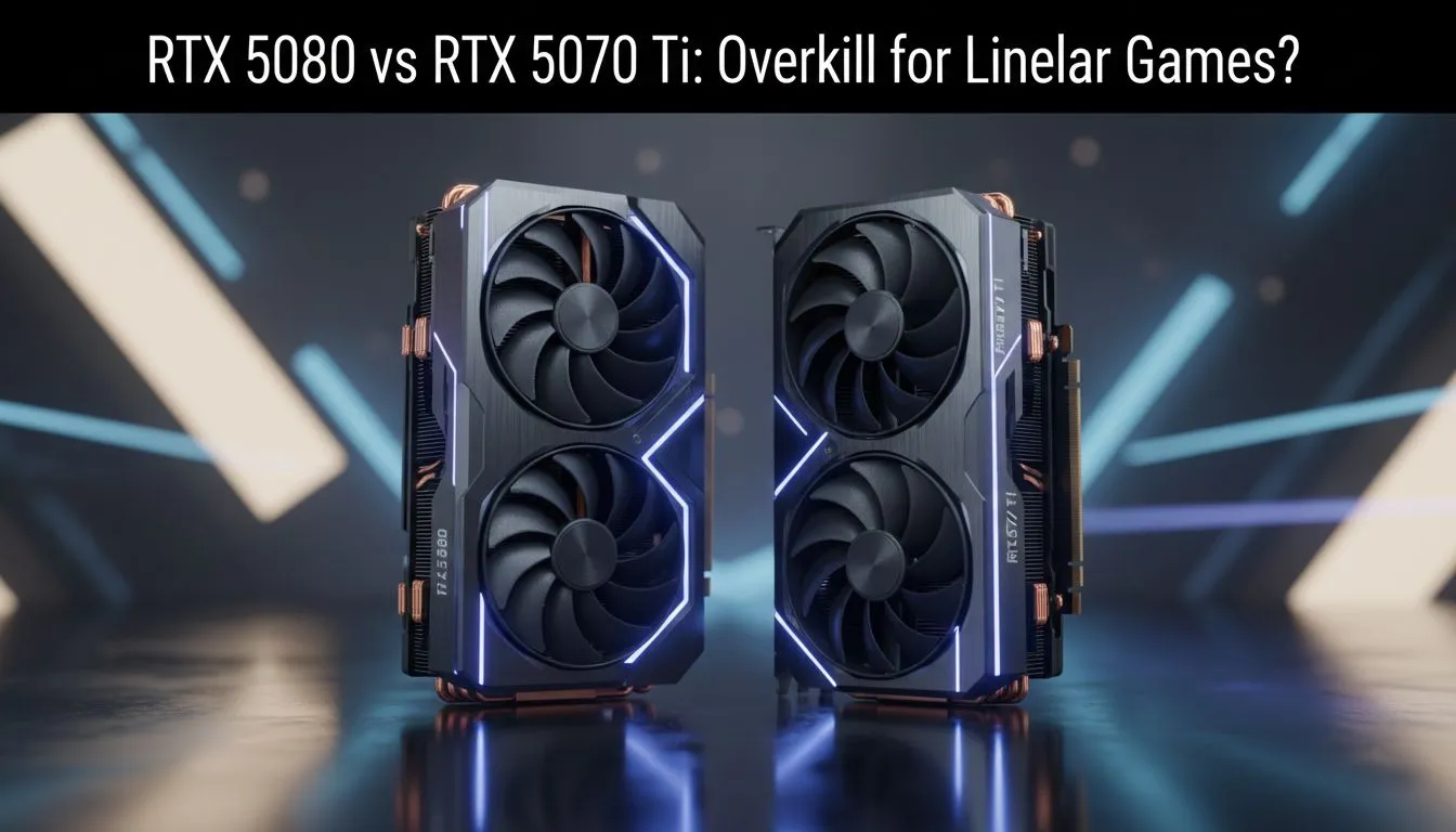 RTX 5080 vs 5070 Ti — Are They Overkill?
