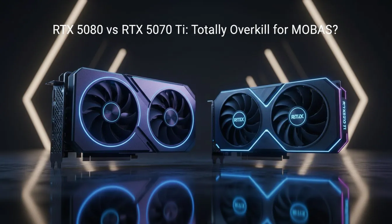 Are RTX 5080 or 5070 Ti overkill for MOBAs?