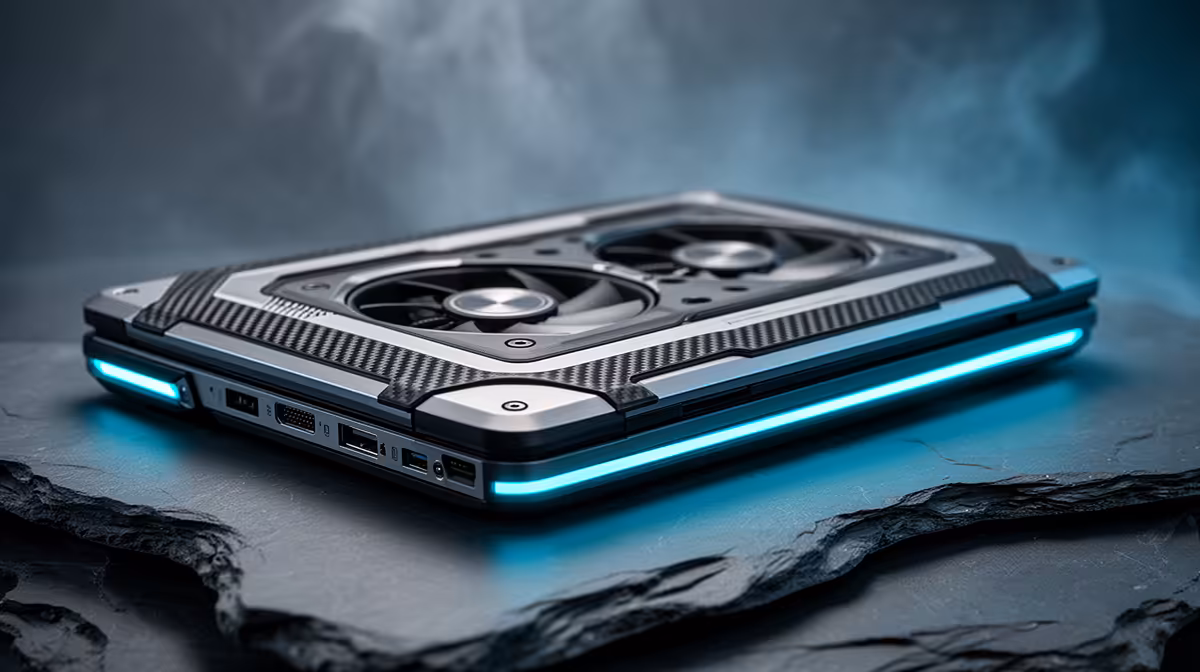 Quick-Swap Fan Filters for Rugged Laptops