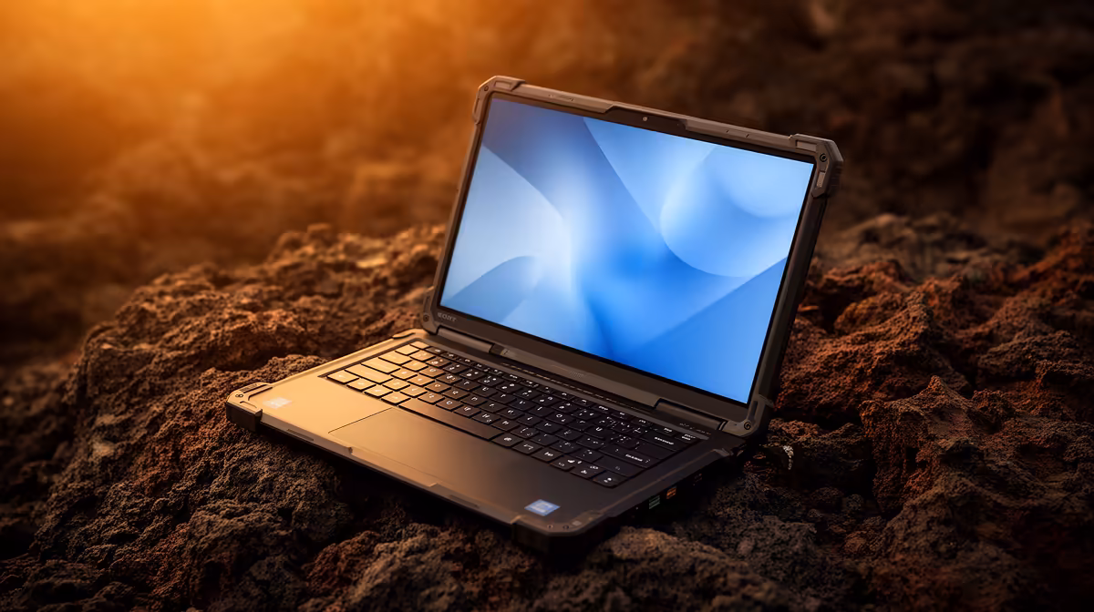 Blue Light-Reduced Rugged Laptops