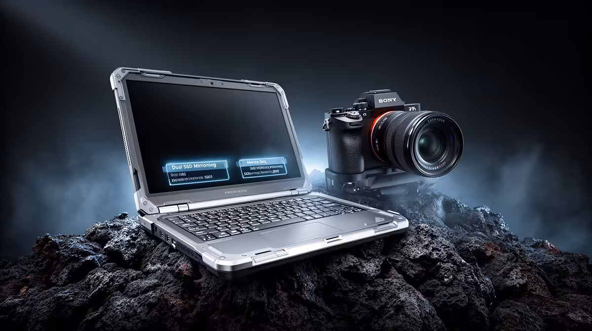 Secure Laptops Dual SSD Protection
