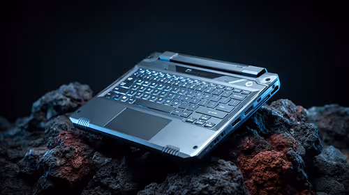 Rugged Laptops with Large Touchpads for Gloved Use
