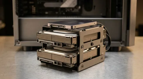 Get more storage from limited bays