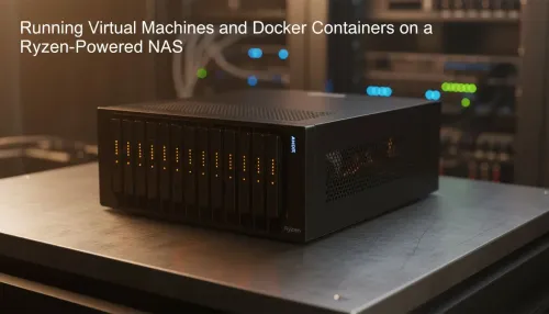 Ryzen NAS virtual machines and Docker on your home NAS