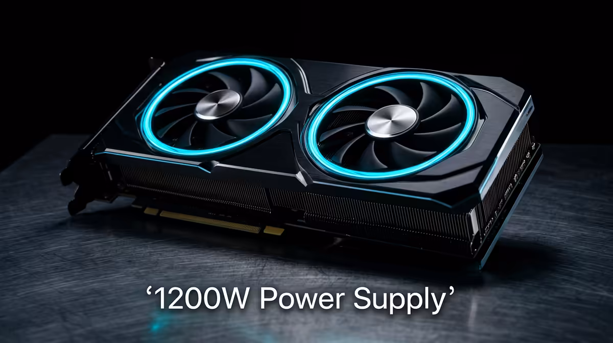 RX 7700 XT on a 1200W PSU
