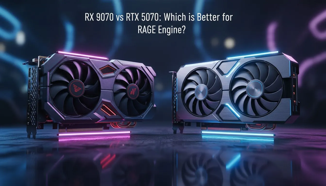 RX 9070 vs RTX 5070 - RAGE Engine Guide