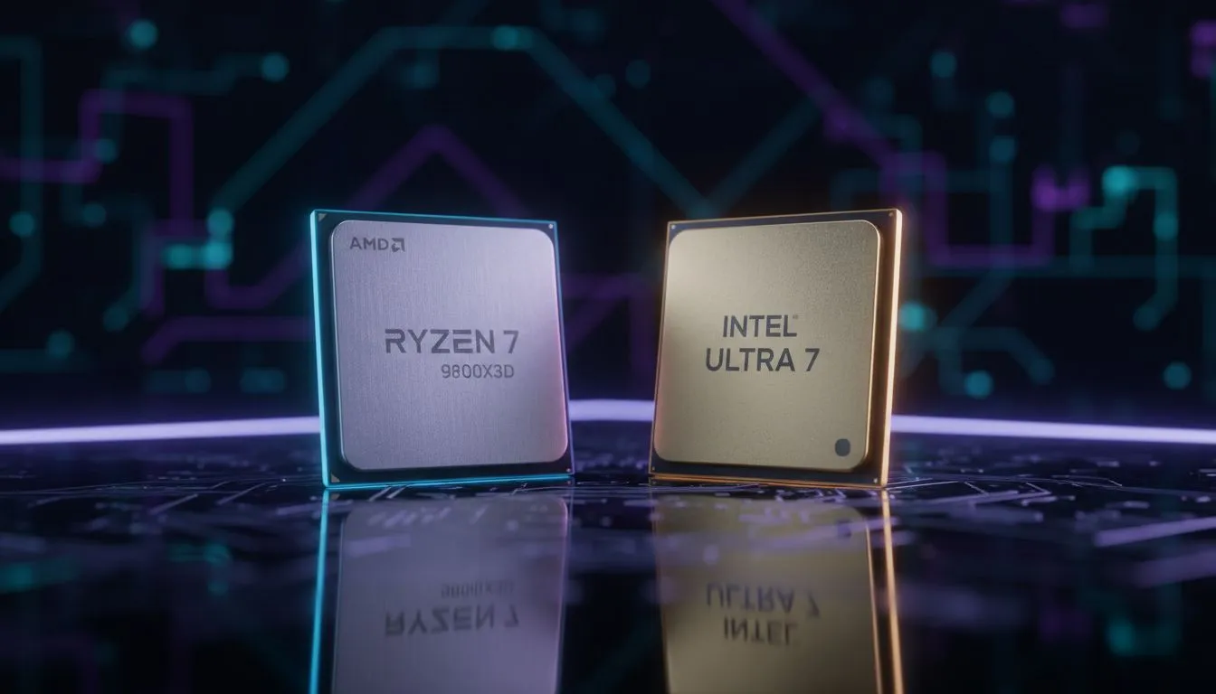 Single-Core Speed: 9800X3D vs Ultra 7