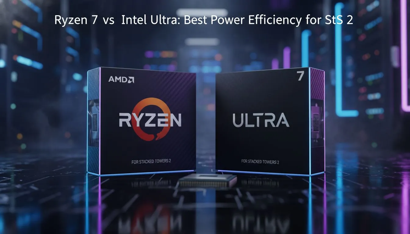 Power efficiency: Ryzen 7 vs Intel Ultra
