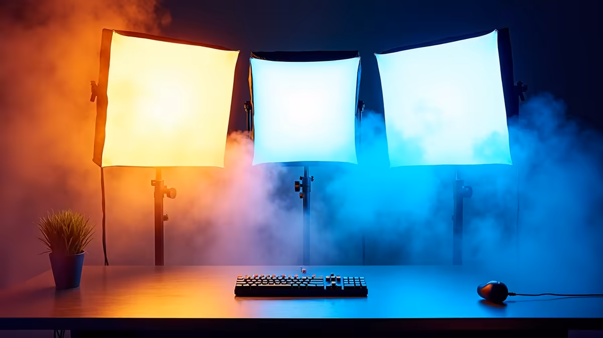 SA Creator Lighting Setup: YouTube Edition