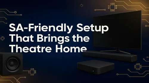 South Africa Home Theatre Setup That Brings the Theatre Home