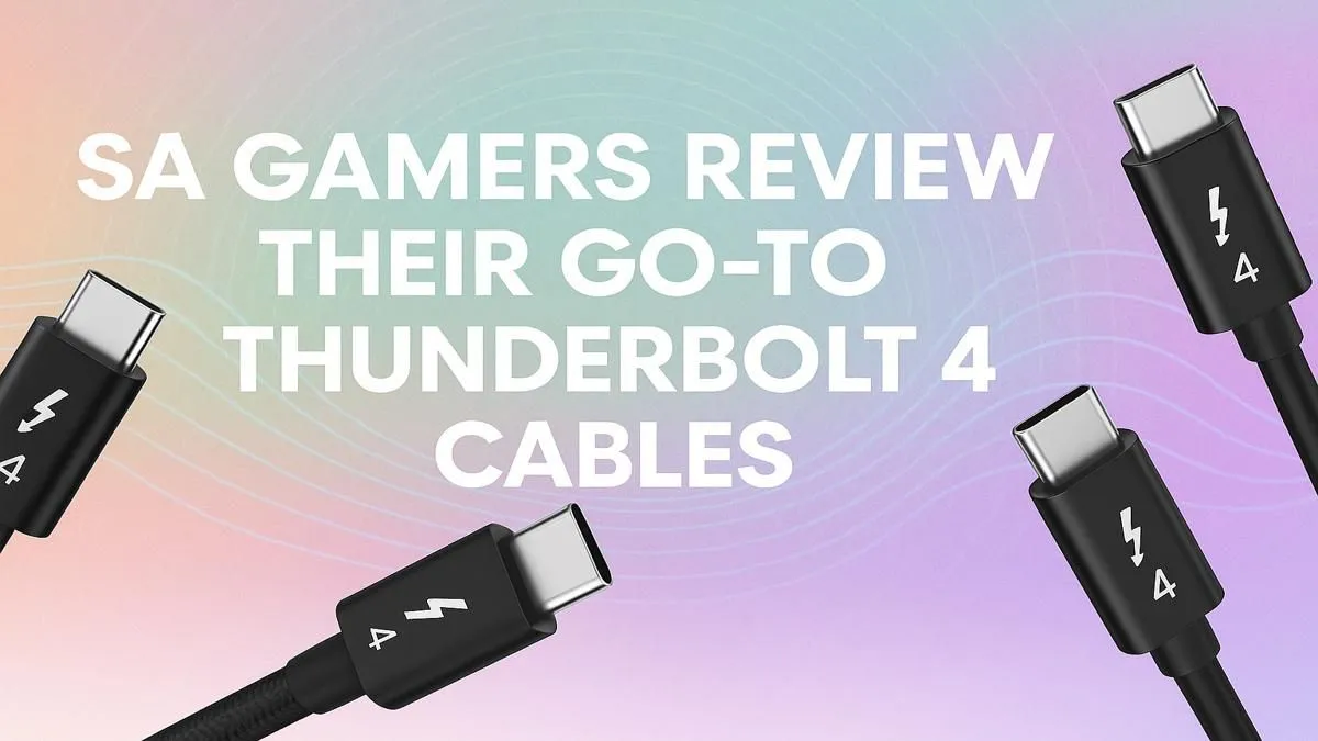 Top Thunderbolt Cables for Gamers