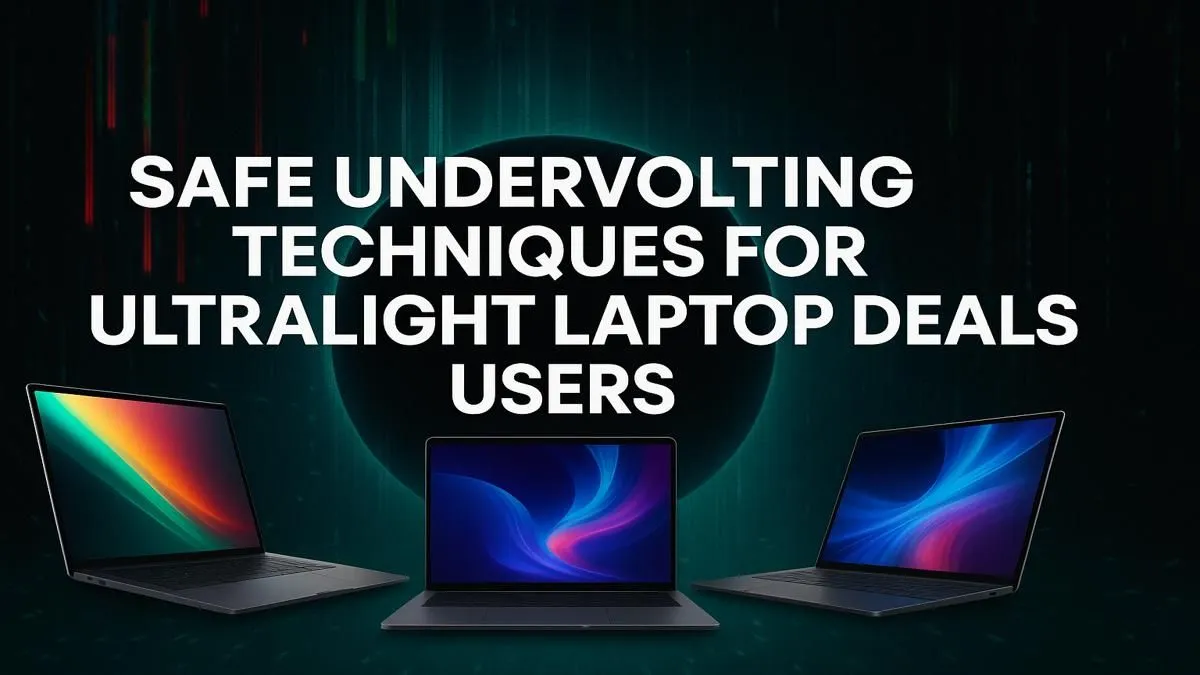 Undervolt Ultralight Laptops the Right Way