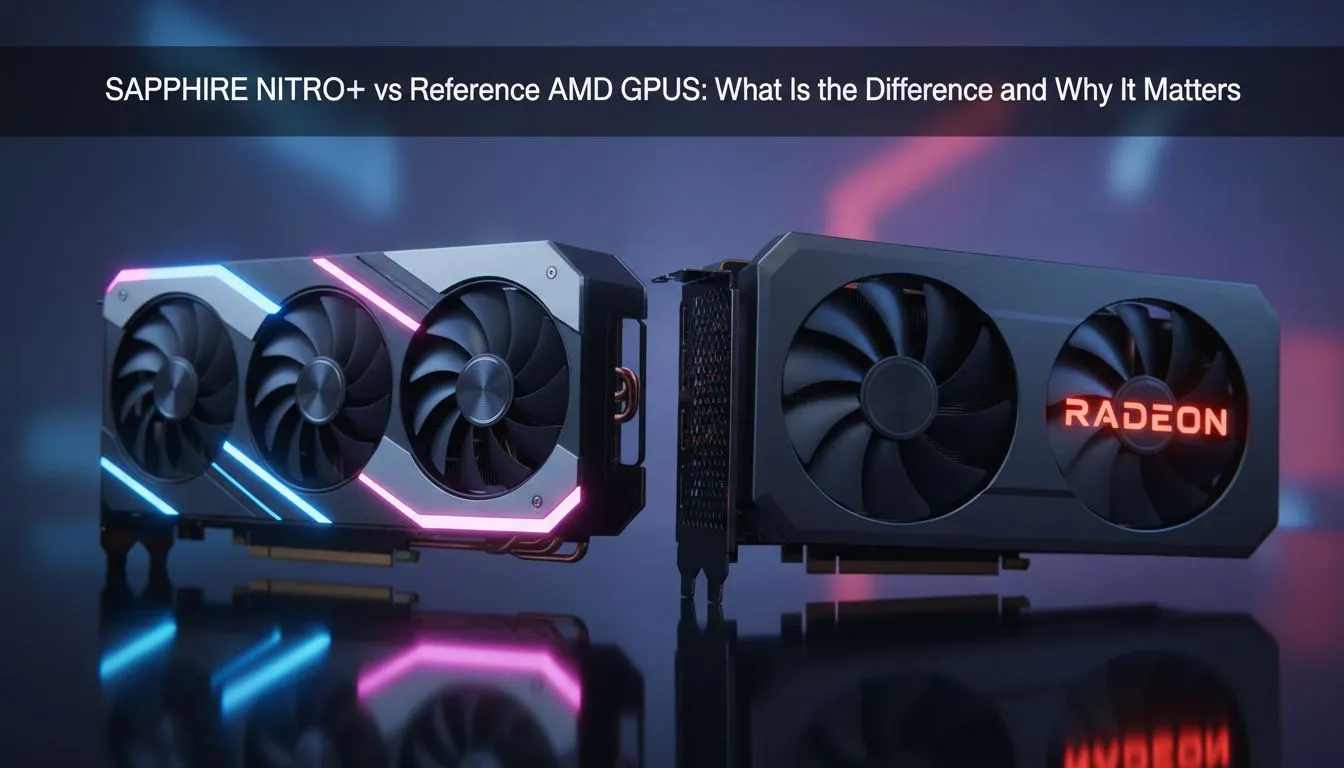 SAPPHIRE NITRO+ vs AMD Reference GPUs