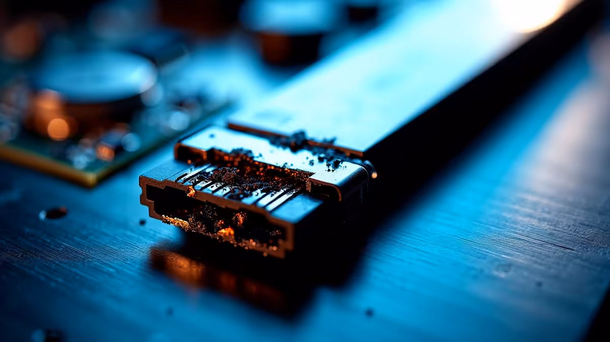 SATA Power Connector Melted: Why?