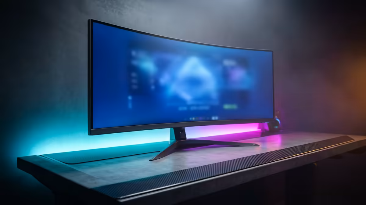 Gojo-Inspired Desk Setup