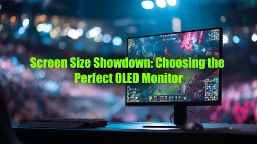 Best OLED Monitor Size: Find Your Perfect Display for Gaming & Work